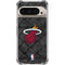 NBA Miami Heat Dark Rust Pixel 9/9 Pro Clear Case